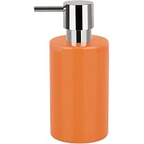 Spirella WC-Bürste 'Sydney' Mit Halter – Hygienisch, Robust, Orange, Maße 12 X 38 Cm