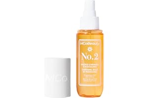 MCoBeauty - Fragrance Mist No.2 – Light Body and Hair Spray with Pistachio, Sandalwood, Caramel and Vanilla - Holiday Essentials, Body Mist, Fragrance for Women - 90ml Bottle