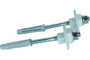 Somatherm 5833-10 hållare för tvättställ, full vägg, 2 stycken 10 x 120