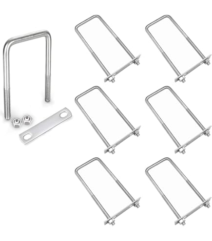 2 X Bullone A U M10 Con Piastra Di Serraggio E Dadi Zincato SUPROD, 16,90 - Foto 2