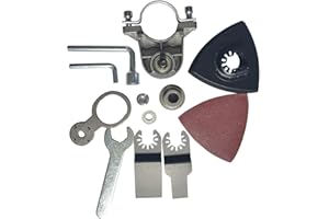 Ioensy Adattatore per smerigliatrice angolare Oscillante Accessori per utensili oscillanti Multiutensile oscillante, M14