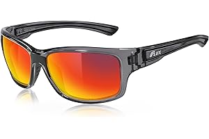 ICECUBE DYNAMIC Polarized Sports Sunglasses UV400 Protection with Anti-Slip Function and Lightweight Frame - for Men and Women when Driving, Running, Baseball, Golf, Casual Sports and Activities