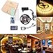 Produktbild BIHRTC IP22 Nicht-wasserfest Warmweiß 2800-3000K 5630 SMD 5M/16.4ft 300 LED Streifen Stripe Licht Lichtband Lichtstreifen Set Kit mit Fernbedienung 24 Tasten und 12V 3A CE-Zertifizierung Netzteil