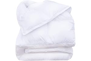 PERLARARA Piumino Invernale Vera Piuma d'oca Vergine, Piumone Letto Una Piazza e Mezza Maxi 200x215 cm Molto Caldo 5 punti su 5, Helsinki 670 Buon Filling Power