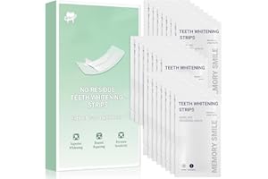 LULLU Bande Blanchiment Dentaire - 48 Strips Teeth Whitening Kit de Patch Blanchissantes Des Dents Blanche, Blanchisseur Blanchir les Dents Sans Danger pour l'Émail, Formule Non Sensible (24 Ensembles)