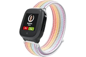 Seltureone Kinder Nylon Armband Kompatibel für Xplora X5 Play/XGO 2, Bequeme, Atmungsaktive, wasserdichte Riemen für Kinder, Einfach zu Tragen