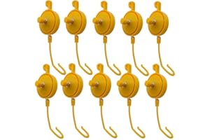 LEWITORS Plant Yoyo Grow Hanger with Stopper Plant Yoyo Hanger (Pack of 15)