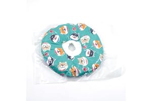 SMELL & SMILE Collar Isabelino Gato Collar de Recuperación para Mascotas Collar Protector para Gato Collares Cono de Suave Color Aleatorio(12-22CM)