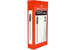 Faber-Castell 1423 Ball Pen 0.7Mm Box Of 10Pc Black, 142399 10