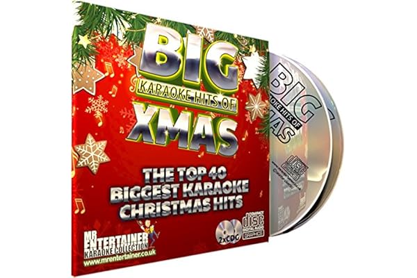 Mr Entertainer Big Hits of Christmas - Double G G) Pack. 40 Classic Xmas Songs. Noël