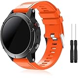 TOPsic Fenix 5 Cinturino, Braccialetto Morbido di Ricambio in Silicone per Fenix 5 / forerunner 935 Smart Watch (NON per Feni