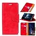 Produktbild Xiaomi Mi 8 Card Holder Case, Xiaomi Mi 8 Wallet Case Slim, Xiaomi Mi 8 Folio Leather Case Cover Shockproof Case with Credit Card Slot, Durable Protective Case for Xiaomi Mi 8 (Red)