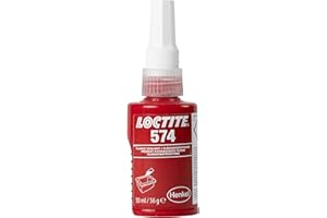 LOCTITE 574, mittelfester Dichtstoff für stoffschlüssige Flächendichtungen, Klebstoff zum Dichten von Flanschen, ölbeständige & wasserbeständige Flüssigdichtung, 1x50ml