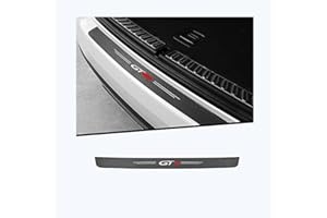 NICOLIE Autocollants Décoratifs De Protection De Coffre De Voiture Compatibles avec Peugeot 508 5008 3008 208 2008 308 407 607 307 - GT- Logo