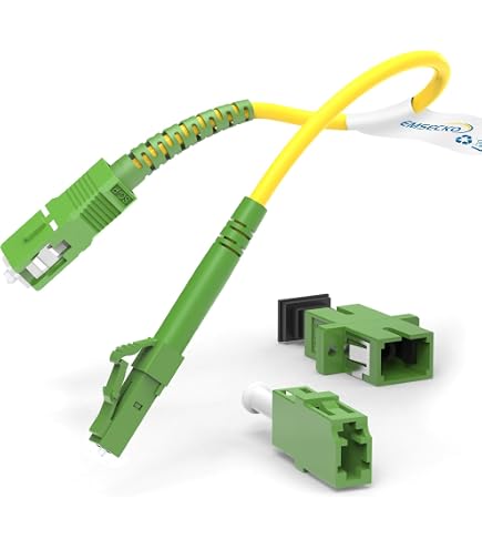 Câble Patch Fibre Optique SC Vers LC Duplex 3m - 9/125um SMF Single Mode