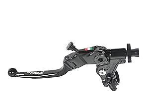 Comando Frizione A Cavo Accossato Con Leva Snodata Colorata (Pomello+Leva) Con Predisposizione Attacco Micro per Aprilia Tuono 660 Factory dal 2020 al 2022 cc 660