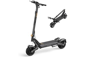 Ausom L2 Max Dual Motor Trottinette électrique à Double Moteur, Trottinette Tout-Terrain Électrique Puissante avec 90 km d'Autonomie, Moteur Max 2688W, Trottinette électrique Pliable pour Adulte
