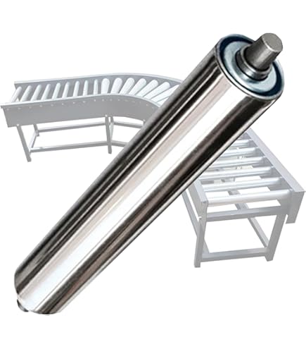 Lot De 3 Rouleaux De Convoyeur En Acier Inoxydable, Capacité