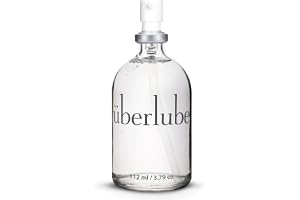 Uberlube - Premium silikon smörjmedel med pumpsystem - 112 ml | Långvarigt glidmedel, vattentätt, personligt glidmedel för privatliv och leksaker, rekommenderas av gynekologer