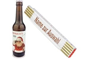 Weihnachten/Geschenk/Männer/Bier/Zollstock/Handwerker/Nikolaus, Zollstöcke Namen:Sebastian