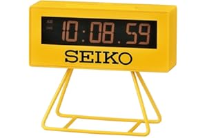 Seiko Zegar Sportowy, Tworzywo Sztuczne, Żółty