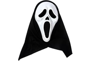 FiveMileBro Halloween horror masken maske totenkopf maske halloween party cosplay geister maske maskerade kostümzubehör geeignet für horrorpartys