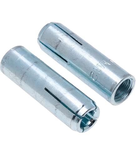 Bulloni Ancoraggio M12 X 50 Zincati - 10 Pezzi, Per Calcestruzzo E Acciaio, Fissaggi Pesanti - Foto 4