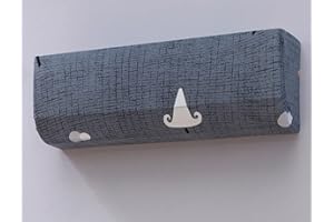 Xpnit Housse de protection murale pour climatiseur d'intérieur - Protection anti-poussière - Lavable - Motif 7, 1