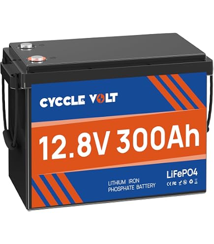Batteria LiFePO4 12V 200Ah, 5000 Cicli, Per Camper, Barche, Solare, Sostituisce AGM, Peso 21,4 Kg