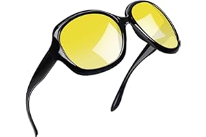 Joopin Lunettes de Soleil Femme Oversize, Grandes Lunettes Soleil Polariées Surdimensionnées Rétro Vintage UV400