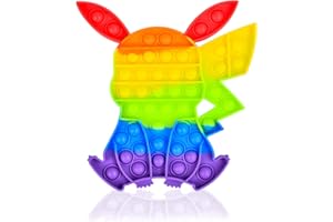 EKKONG poppit Antistress, Pop Bubble, Gioco Antistress Rilassante, Sensory Fidget Giocattoli per Alleviare l'ansia, estrusione, per Bambini e Adulti