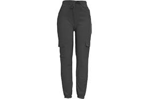 Barfly Fashion New Ladies Cargo Combat Stretch Casual Trousers Womens Slim Fit Sport Jogger