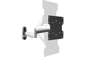 RICOO Supporto TV parete S2722 Girevole Inclinabile Televisore 27-47" (69-119 cm) Staffa universale Televisione LED/LCD VESA 100 x 100-200 x 200