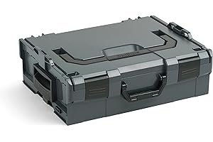 Bosch Sortimo L BOXX 136 | Größe 2 | Professioneller Werkzeugkoffer L-BOXX 136 | Werkzeugkiste leer Kunststoff | Ideale Werkzeug Organizer Box | L BOXX Werkzeugkoffer