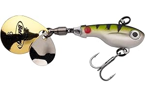 Berkley Pulse Spintail Jig Lure with Spinner Blade & Berkley Fusion Treble Hook - Long Casting Hard Bait for Perch, Trout, Pike