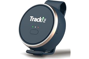 Tracki Dog GPS Tracker Tiny & Light 2G Waterproof Fits All Pet Collars, Unlimited Distance Works Worldwide Mini Size Smart Locator Subscription required
