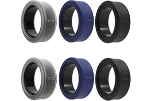 Katyjun 6 Stück Ringschutz für Oura Smart Ring 3 Generation, Anti Sturz Silikon Ringschutz