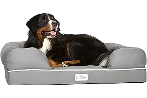 PetFusion, Cuccia per Cani in Memory Foam, per Cani di Taglia Media e Grande