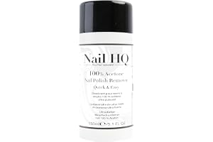 Nail HQ 100% Acetone Nail Polish Remover - 150ml - Express & Easy