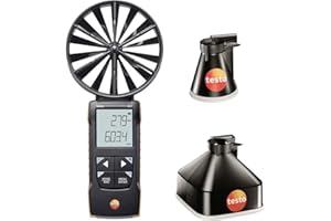 TESTO Anémomètre à hélice 100mm et Jeu de cônes 417 kit 1-TESTO-0563 1417