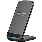 NANAMI Wireless Charger, 10W Fast Wireless Charging Stand for Samsung Galaxy S22/S22+/S21/S20/S10/S10+/S9+/S9/S8/S7 Note 20/1