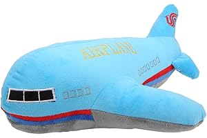 BAGIMA Samolot Wypchana Poduszka Pluszowa Zabawka Samolot Miękka Poduszka Słodkie Dziecko Miękkie Kłaczki Pluszowy Samolot Zabawka Urocza Rekwizyt do zdjęć do Dekoracji Domu