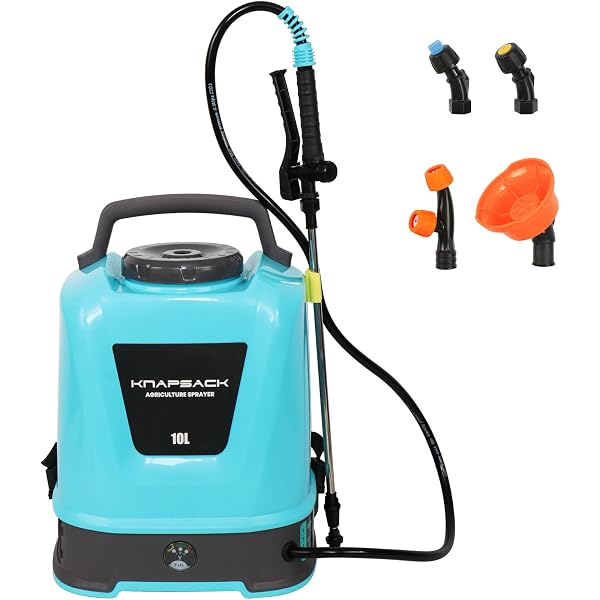 Pompa A Spalla Elettrica 8 Litri - Ricaricabile USB, Per Giardino, Orto E Piante