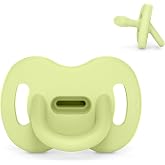 Suavinex, All Silicone Pacifier, for Babies 0/6 Months and Newborns, Physiological Teat Sx Pro, Super Soft and Flexible, Idea