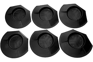 MUXSAM 6pcs Golf Putting Cup All-Direction Putter Cups Golf Training Cup Golf Practicing Hole Putting Aid Putter Training Aid Fit Plastic Backyard Practice Accessory