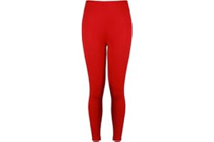 Purple Hanger New Ladies Plus Size Stretch Jersey Leggings Womens Plain Elasticated Trousers Long Pants 12 - 26