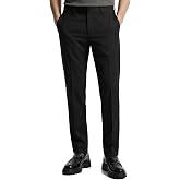 بنطلون رجالي كلاسيكي بقصّة Slim Fit من Anthony Jackson Plain Fabric Rafael