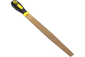 KIMISS Diamondfil för metall 6-12 tum - Platt slipfil för slipning, slipning och skärpning av hårda metaller, trä & handverkt