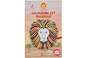TIGER TRIBE- Colouring Sets/Animals All Stars Kits de acuarelas, Multicolor (3760242)