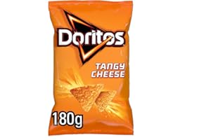 Doritos Tangy Cheese Vegetarian Tortilla Chips, 180 g